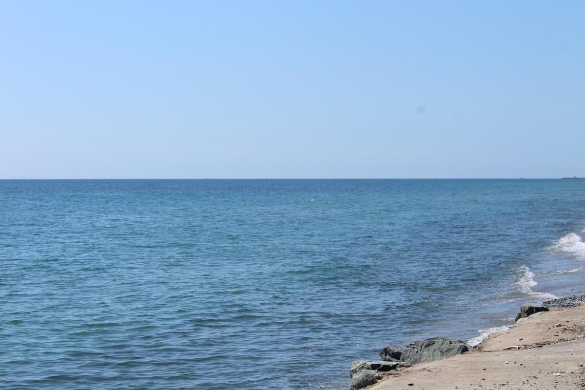 Willa Bord de mer, pieds dans l'eau, vue panoramique San-Nicolao Zewnętrze zdjęcie